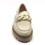 Gabor mocassin beige leder 25.240.22